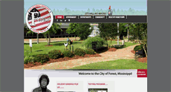 Desktop Screenshot of cityofforest.com